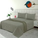 Regal Elegance Cotton Jacquard Sheets