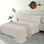 Velora Style Cotton Jacquard Bed Sheet